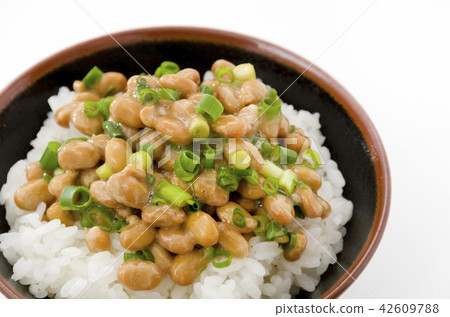 Natto rice Natto rice 42609788