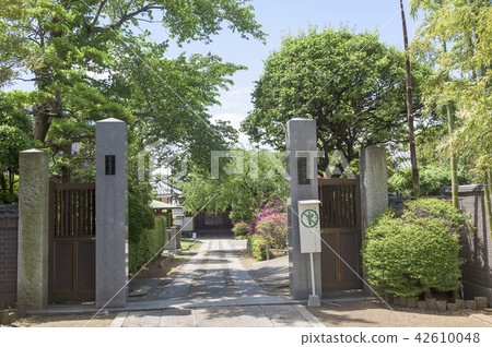 Yanaka（東京都台東區）龍泉寺的山門 42610048