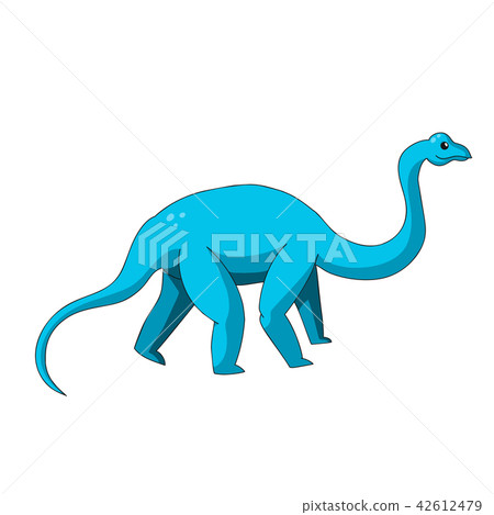 Cartoon dinosaur icon 42612479
