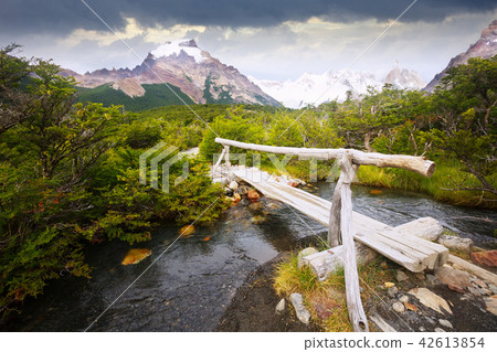 Cerro Torre and glaciers Cerro Torre and glaciers 42613854