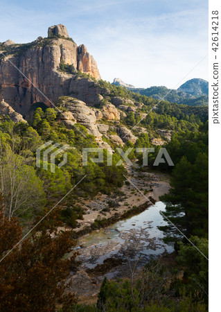 Mountains around river Ulldemo Mountains around river Ulldemo 42614218