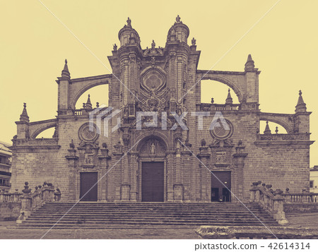 Cathedral in day time. Jerez de la Frontera 42614314