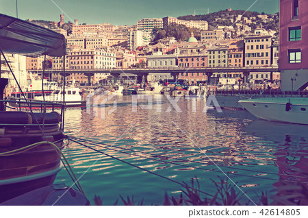 Old sea port of Genoa 42614805