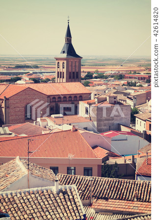 view of town in La Mancha view of town in La Mancha 42614820
