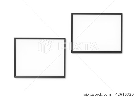 Black photo frames 42616329