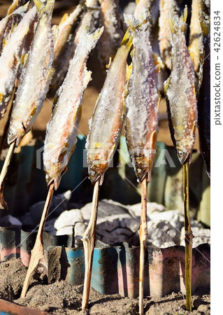 Grilled sweetfish sdgs Sustainable environmental problems River pollution Food crisis 42624834