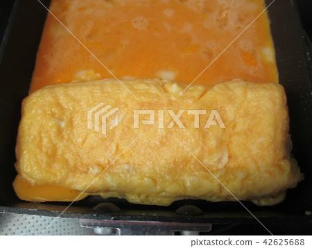 家庭煮熟的煎蛋雞蛋♪ 42625688