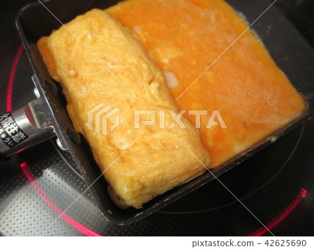 家庭煮熟的煎蛋雞蛋♪ 家庭煮熟的煎蛋雞蛋♪ 42625690