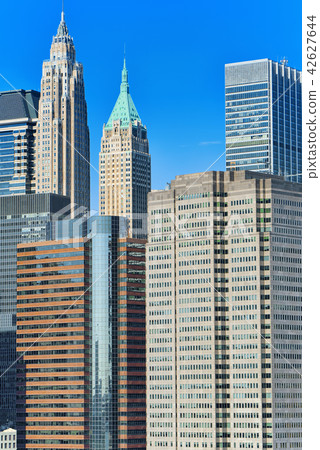 Lower Manhattan from Brooklyn Bridge Lower Manhattan from Brooklyn Bridge 42627644
