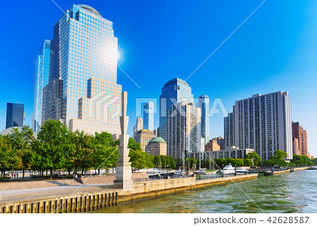 View from the water, from Hudson bay 42628587