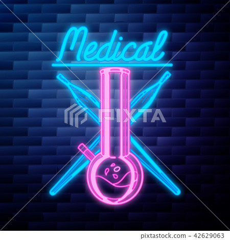 Vintage medical marijuana emblem Vintage medical marijuana emblem 42629063