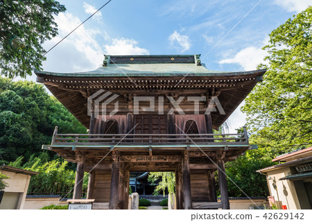 国分寺塔门 图库照片