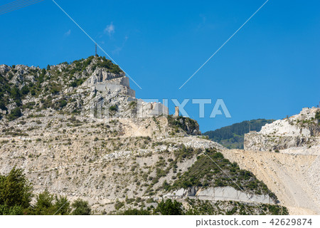 White Marble Quarry of Carrara - Apuan Alps 42629874