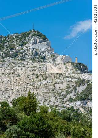 White Marble Quarry of Carrara - Apuan Alps 42629933