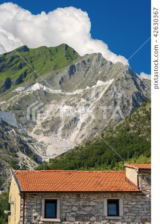 White Marble Quarry - Carrara Colonnata Apuan Alps White Marble Quarry - Carrara Colonnata Apuan Alps 42630367