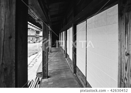Hallway of the chapel building 42630452
