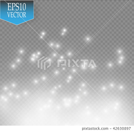 Glow light effect. Cloud of glittering dust. Vector illustration. Christmas Glow light effect. Cloud of glittering dust. Vector illustration. Christmas 42630897