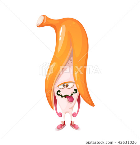Funny, cute, crazy cartoon characters. - Stock Illustration [42631026] -  PIXTA