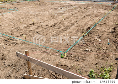 Detached house construction materials 42631155