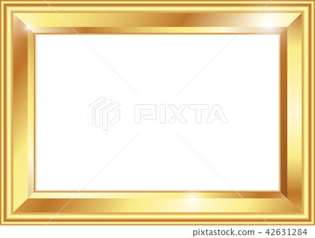 golden frame - Stock Illustration [42631284] - PIXTA