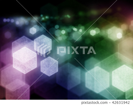 Hexagonal blur Color _ Texture 42631942