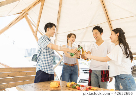 barbeque, bbq, female 42632696