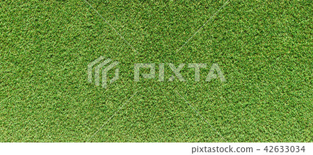 artificial old grass on floor top view artificial old grass on floor top view 42633034