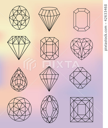 vector, abstract, adamant 42633468