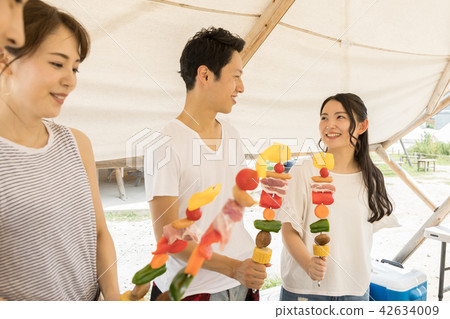 barbecue, barbecued, barbeque 42634009