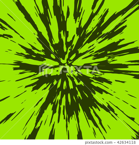 The monster face is covered in black blood. Vector The monster face is covered in black blood. Vector 42634118