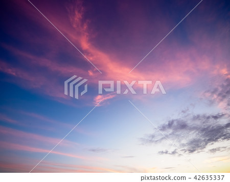 Dusk sky 42635337