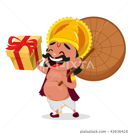 Onam celebration. King Mahabali 42636428