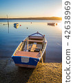 Fishing boat at the river 42638969