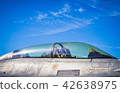 The close-up of F-16 aircraft cockpit 42638975