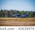 MONTE REAL, PORTUGAL-September 10: F16 Portuguese taking off. Pa 42638978
