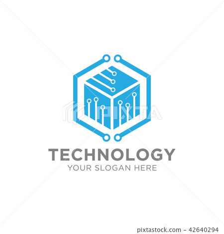 Abstract technology logo template vector icon 42640294