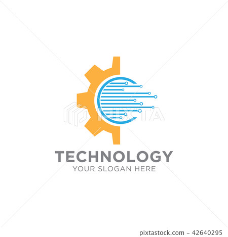 Abstract technology logo template vector icon 42640295