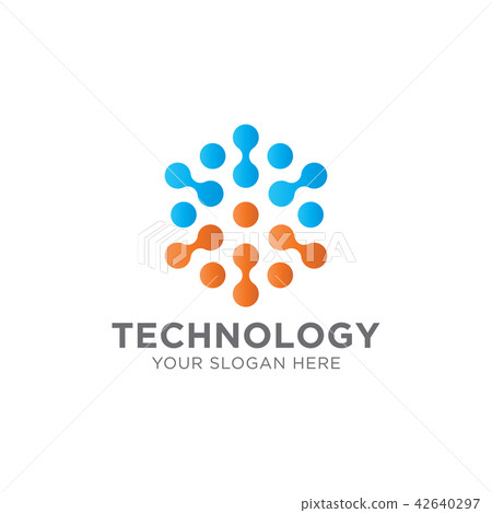 Abstract technology logo template vector icon 42640297