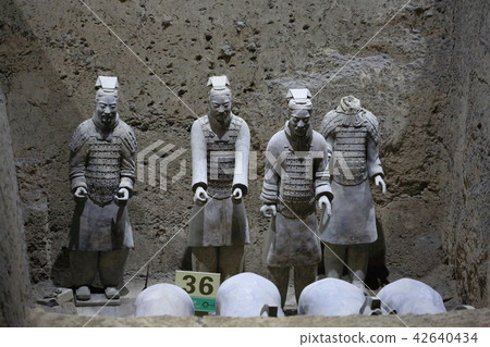 世界遺產中國西安兵馬俑 世界遺產中國西安兵馬俑 42640434