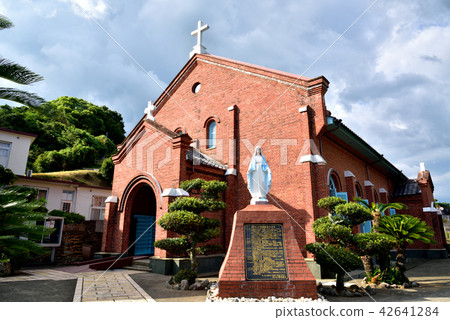 Catholic Kurosaki church Kurosaki church Shuo Endo The stage of "silence" Nagasaki shi Kurosaki cho 42641284