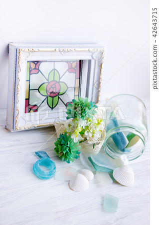 Seagrass and stained glass Seagrass and stained glass 42643715