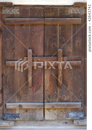 Hanok Background - Hanok Gate 42643741