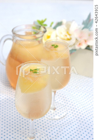 桃子碳酸桃香檳 42643915