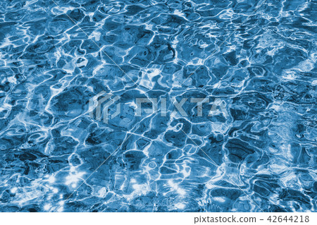 abstract blue water reflect background 42644218
