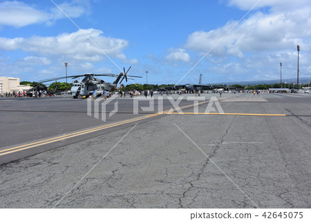 US Air Force Hikkam Base on Hawaii Oahu 42645075