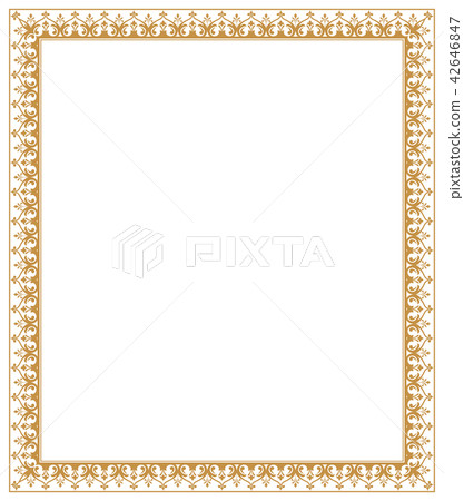 Decorative frame Elegant vector element for design 42646847