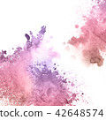 Watercolor purple watersplash 42648574