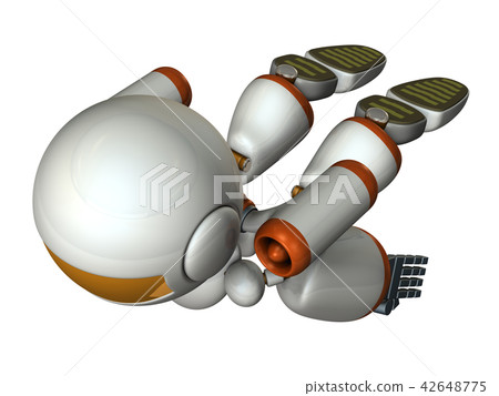 在天空中飛翔的超級英雄 42648775