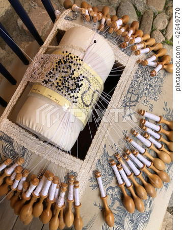 Lace making - Le Puy-en-Velay - France 42649770