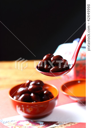 燉黑豆葡萄 燉黑豆葡萄 42649998
